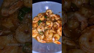 CHILLI GARLIC PRAWNS 🍤 [upl. by Enitsyrhc]