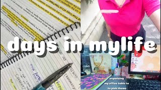 life as Executive Secretary  organizing my office table  day in my life  silent vlog Philippines [upl. by Brenton]