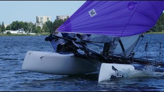 Nacra F18 quotElektrėnų vėjoquot regata 2023 [upl. by Rutherford297]