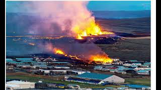 Eruption followup Mt Thorbjorn moved west new depression valley faster landrise 200124 [upl. by Lynch]