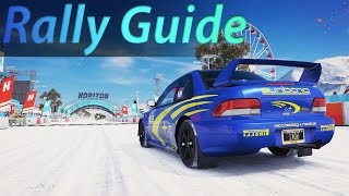 Forza Horizon 3  How To Rally ModsTuningBasics [upl. by Ulrike512]