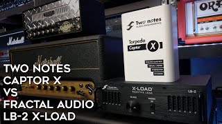 Loadbox Comparison Fractal Audio LB2 vs Two Notes Captor X [upl. by Ykcir]