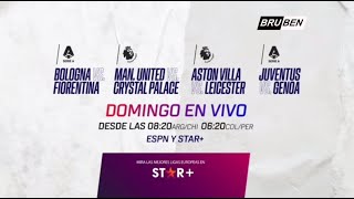 Bologna vs Fiorentina  United vs Palace  Aston Villa vs Leicester  Juventus vs Genoa  Promo [upl. by Animrac]