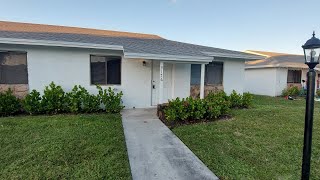 CLOSED 9176 Roan Ln West Palm Beach Price 2250 [upl. by Juakn]