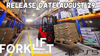 Forklift Simulator first look  Forklift Simulator PS5 [upl. by Gellman233]