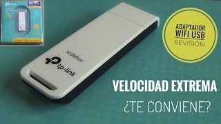 Adaptador WiFi para PC USB Wireless N TPLINK  La Revisión Más Completa  TLWN821N V6  Unboxing [upl. by Raynold]