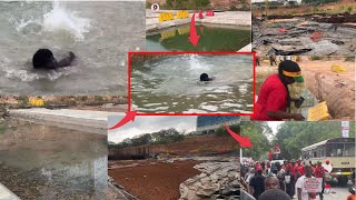 Must Watch how NDC Supporters shut off National cathedral Pit and swim at Enough is Enough Dem [upl. by Atteoj]