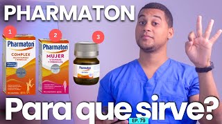 PHARMATON PARA QUE SIRVE  3 COSAS [upl. by Larrabee]