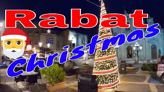 Rabat Christmas Lights  MALTA [upl. by Aliab]