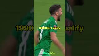 Algeria World Cup history 19302022 shorts football algeria [upl. by Anevad]