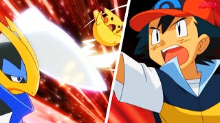 Ash vs Barry  Full Battle  Pokemon AMV [upl. by Eneryt687]