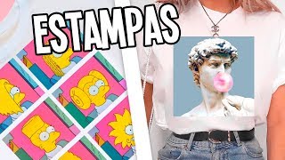 COMO ESTAMPAR REMERASCAMISETAS MUY FACIL Y EN CASA ❤️3 IDEAS  Tutoriales Belen [upl. by Hplodnar]