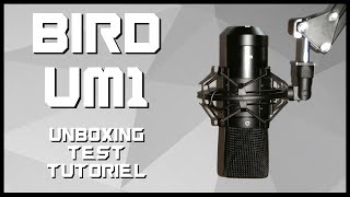 MICRO BIRD UM1  Unboxing Test et Tutoriel Audacity [upl. by Hermine]