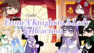 🌸 From a Knight to Lady React Read Desc Webtoon 13 [upl. by Januisz]