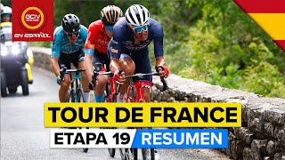 Tour de Francia 2022  Resumen Etapa 19 [upl. by Siuqaj]