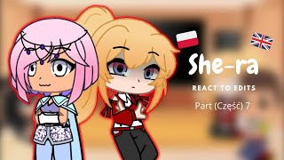 🇬🇧 Shera react to edits 🇵🇱 [upl. by Ykcor823]