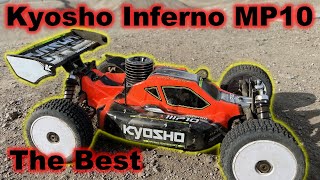 Kyosho Inferno MP10 Readyset 18 Nitro Buggy  First Run  Best RTR Nitro Buggy [upl. by Eeramit]