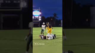 Huge High School Football Hits 🏈 highschoolfootball football hardhittingfootball [upl. by Molloy]