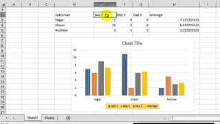 How to change legend text in Microsoft excel [upl. by Tristram]