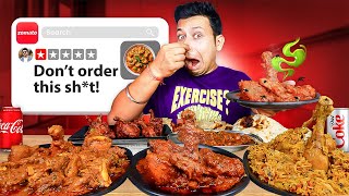 Trying Favorite Foods From Zomatos Worst Rated Restaurants [upl. by Ring748]