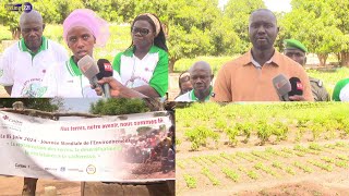 Journée mondial de lenvironnement célébré à kaolack avec Caritas en partenariat lIREF [upl. by Cory]