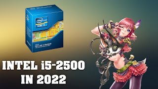 INTEL i52500 IN 2022 10 GAMES TESTED [upl. by Hebe]