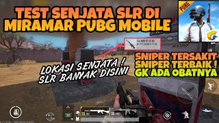 Lokasi Senjata Baru SLR di Miramar PUBG MOBILE  Sniper Terkuat amp Terbaik di PUBG MOBILE [upl. by Ketti]