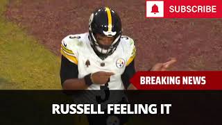 Russell Wilson Feeling It After Big Win [upl. by Aneram]