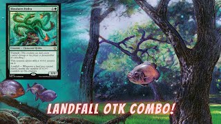 MTGA HISTORIC｜MONO GREEN LANDFALL [upl. by Trella]