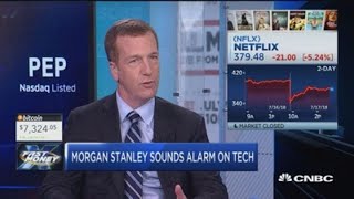 Its time to sell tech warns Morgan Stanley [upl. by Rialb]