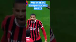 Malick Thiaw Mempermalukan Madrid football shorts championsleague [upl. by Savitt457]