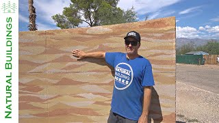 How To BUILD A RAMMED EARTH WALL Sustainable amp STRONG [upl. by Coletta]