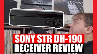 Sony STR DH190 Receiver Review [upl. by Byron666]