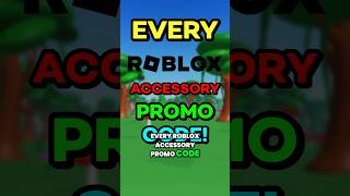 EVERY FREE Roblox PROMO CODE [upl. by Donoghue]