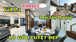 Siêu Phẩm VILLA 100m2 Căn Góc Sân Vườn mát mẻ như Khu Nghỉ Dưỡng Đường TO vừa ở và Kinh Doanh [upl. by Yaeger]