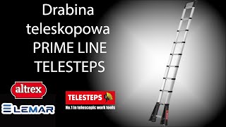 Drabina teleskopowa PRIME LINE TELESTEPS II [upl. by Razaele]