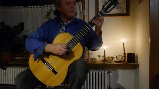 Sarabande BWV 1002 transcription for guitar by Rolf MeyerThibaut [upl. by Einon]