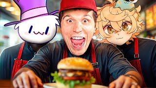 3 Youtuber ERÖFFNEN eigenen BURGERLADEN [upl. by Inessa]