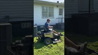 I made a mistake lawncare landscaping asmr asmrvideo satisfying fy viralshort fyp lawnmower [upl. by Claresta999]