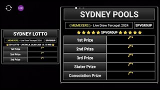 LIVE DRAW SYDNEY  LIVE DRAW SYDNEY LOTTO HARI INI 27 SEPTEMBER 2024  SYDNEY LOTTO LIVE DRAW [upl. by Adnolaj]