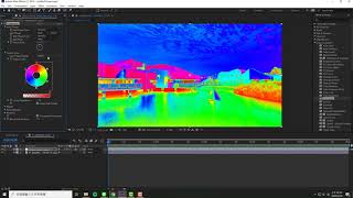 AE tool  color correction  03 [upl. by Crescin433]