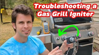 How to Troubleshoot a Gas Grill Igniter  Weber  Why it isnt Sparking Lighting How to Replace [upl. by Newol100]