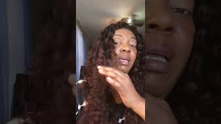 Pt 2 LUVME hair deep wavereview after installation [upl. by Roeser]