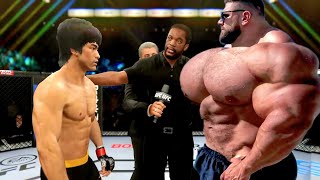 PS5  Bruce Lee vs Super Big Luke EA Sports UFC 4 [upl. by Quill]