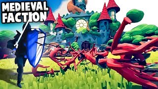 NEW TABS Medieval Faction Castles amp KNIGHTS Totally Accurate Battle Simulator Gameplay [upl. by Atok997]