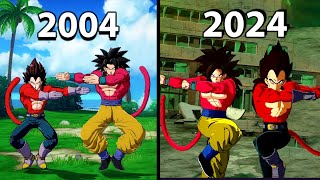 Evolution Of Super Saiyan 4 Gogeta Fusion 20042024 [upl. by Alegre]