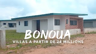 VILLAS DE 500m2 À PARTIR DE 24 MILLIONS À BONOUA ABIDJAN CÔTEDIVOIRE [upl. by Eimirej]