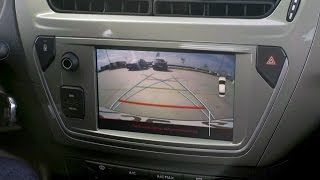 2017 Citroën CElysée  Reversing Camera [upl. by Matteo]