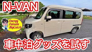 NVANを購入したので、車中泊キャンプはできるのか？人気の激安車中泊グッズを試してメリット・デメリットを紹介。 [upl. by Ahseral905]