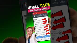 How To add Tags To Your YouTube Videos  Tags Kaise Lagaye shorts tags tech [upl. by Tarrsus697]